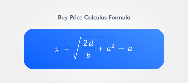 Calculating the buy price post-MFG